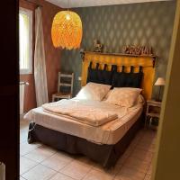 Chambre 5 1lit double 190-140