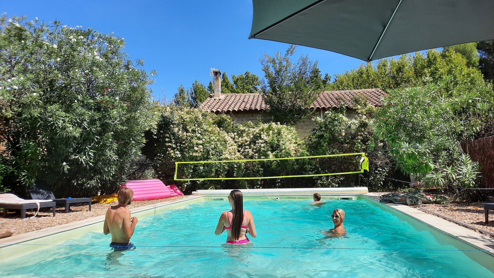 Volley piscine 