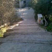 escalier extérieur et pac