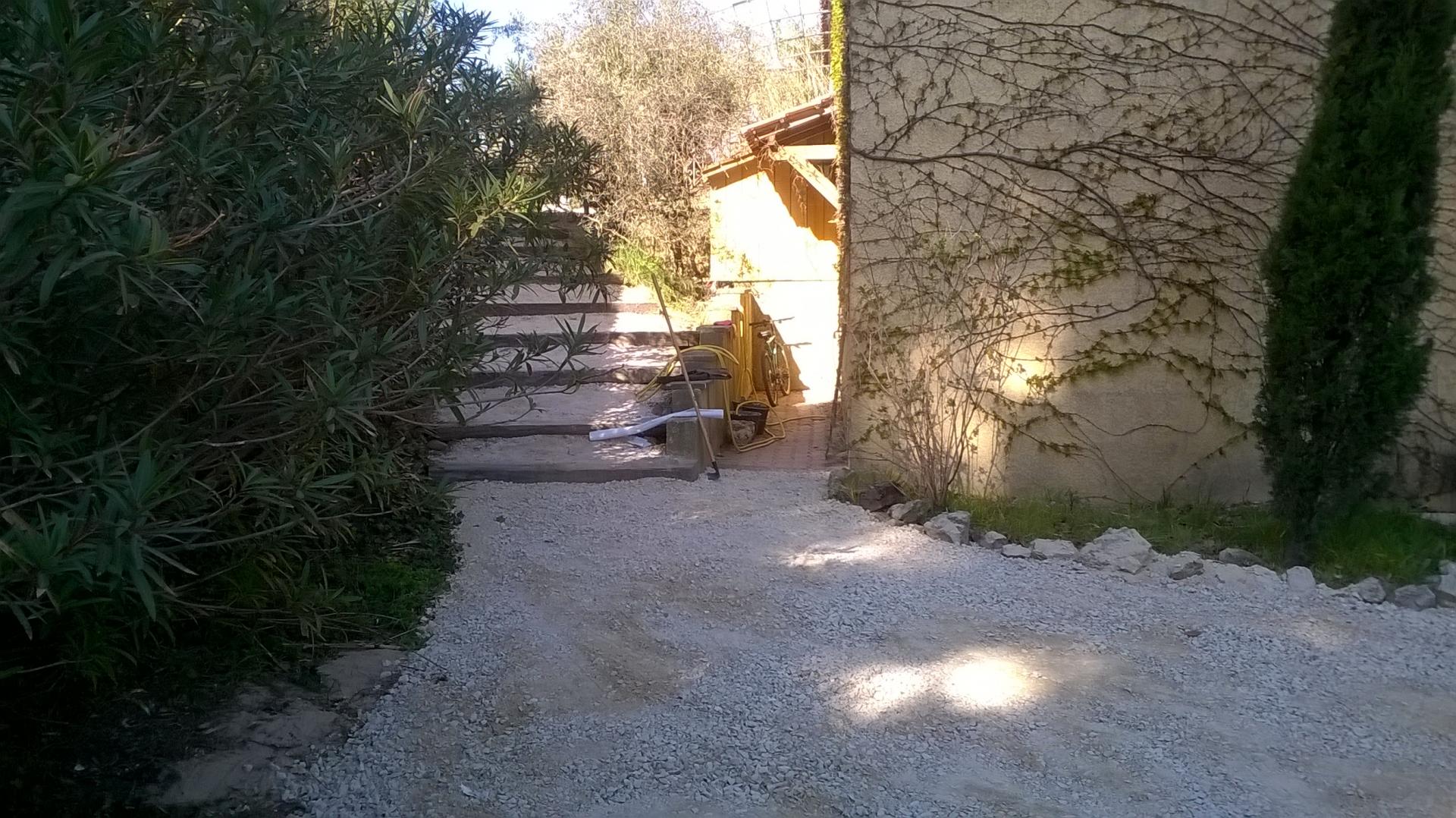 entrée terrain