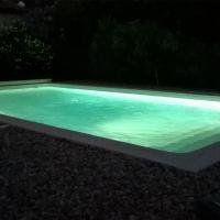 piscine soir